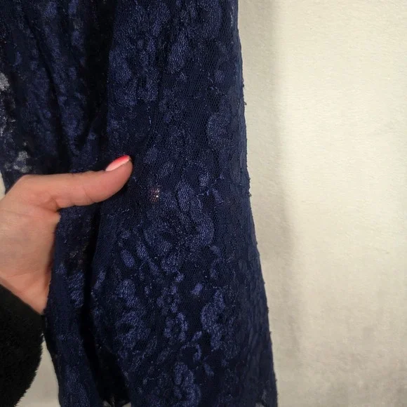 Fredericks of hollywood Babydoll Lingerie Womens M Navy - Picture 15 of 16